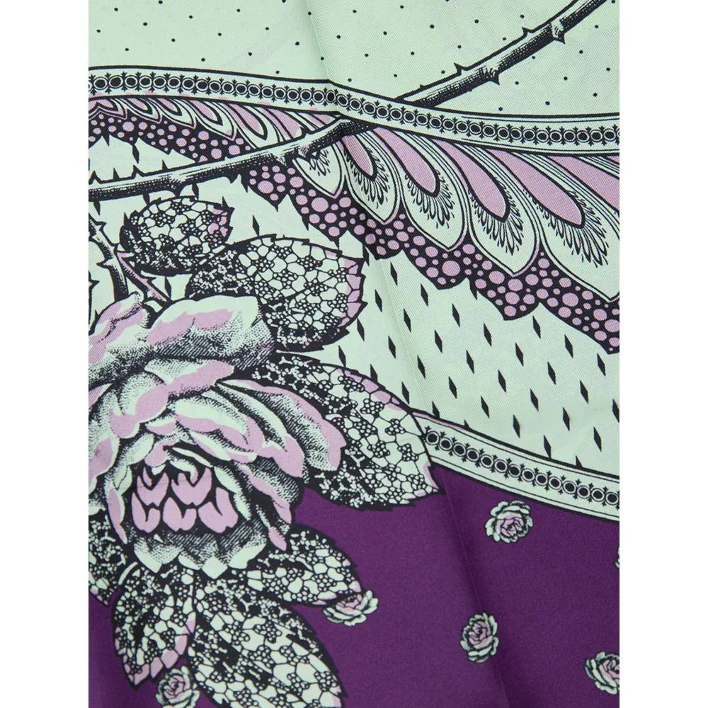 Gucci Green Silk Casual Pants - Zeiniez