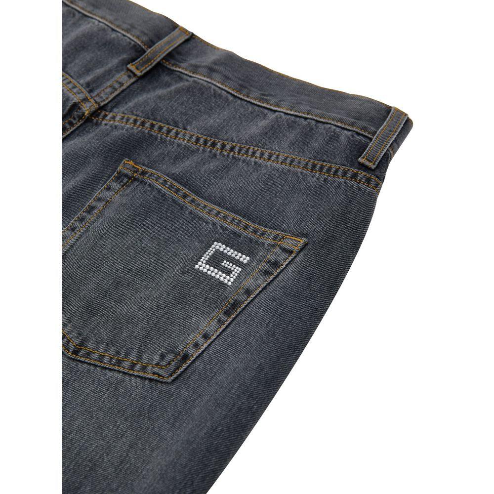 Gucci Gray Cotton Relaxed Fit Jeans - Zeiniez