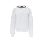Gucci White Cotton Sweatshirt - Zeiniez