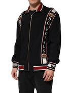 Dolce & Gabbana Black DG King Full Zip Sweatshirt Sweater - Zeiniez