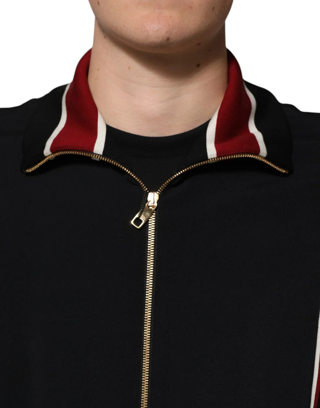 Dolce & Gabbana Black DG King Full Zip Sweatshirt Sweater - Zeiniez