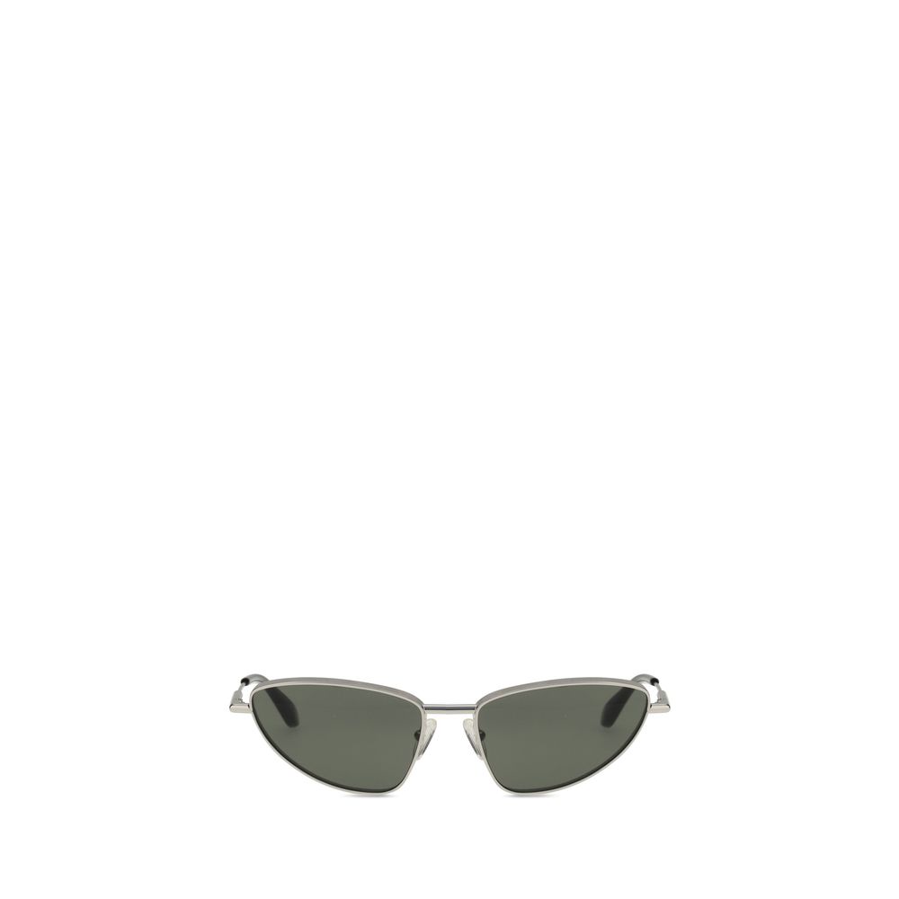 Alexander McQueen Silver Metal Sunglasses - Zeiniez