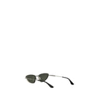 Alexander McQueen Silver Metal Sunglasses - Zeiniez