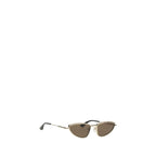 Alexander McQueen Gold Metal Sunglasses - Zeiniez