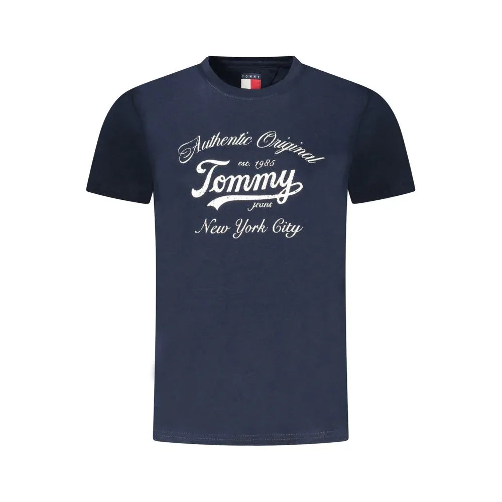 Tommy Hilfiger Blue Cotton Women's T-Shirt - Zeiniez