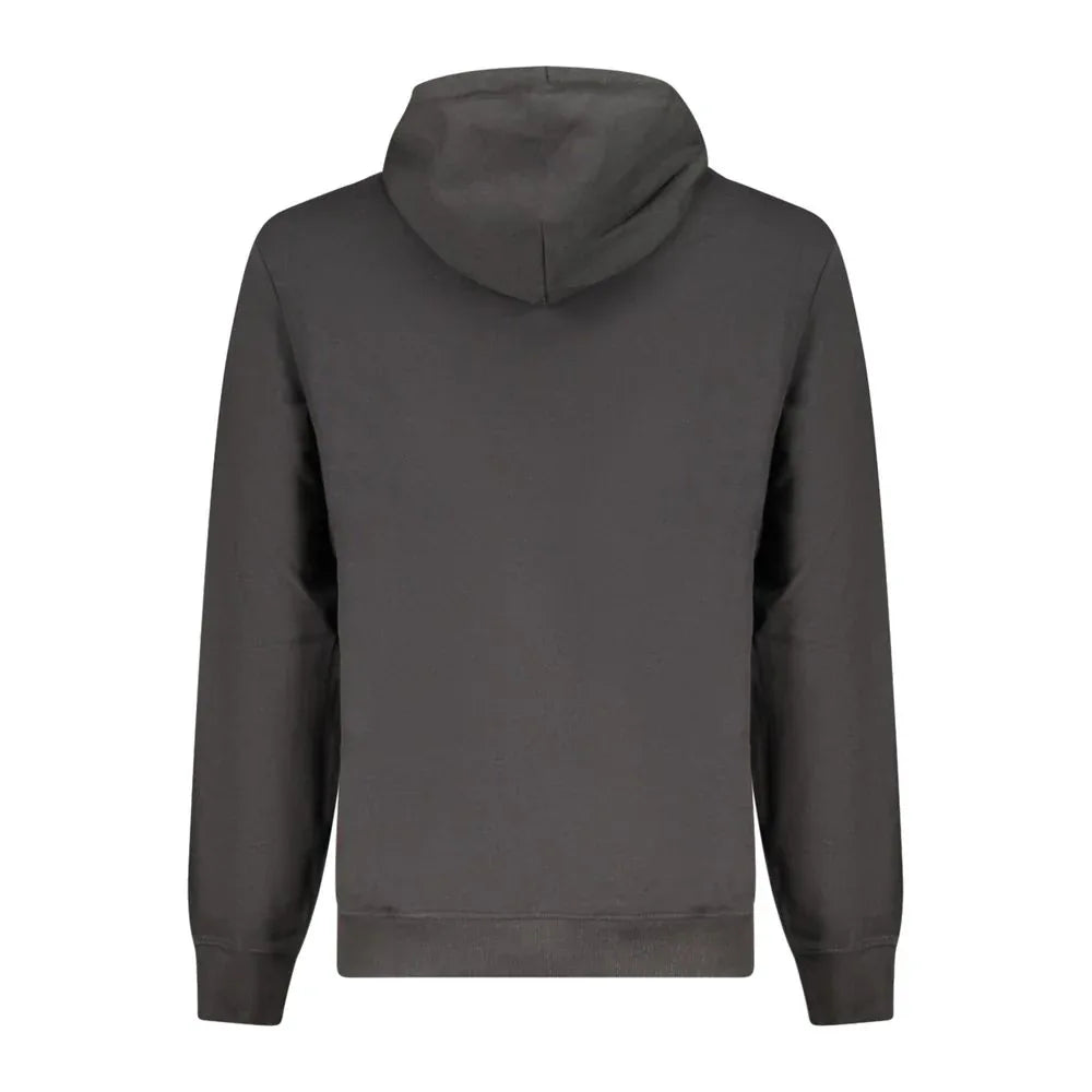 Tommy Hilfiger Black Cotton Men's Hoodie - Zeiniez