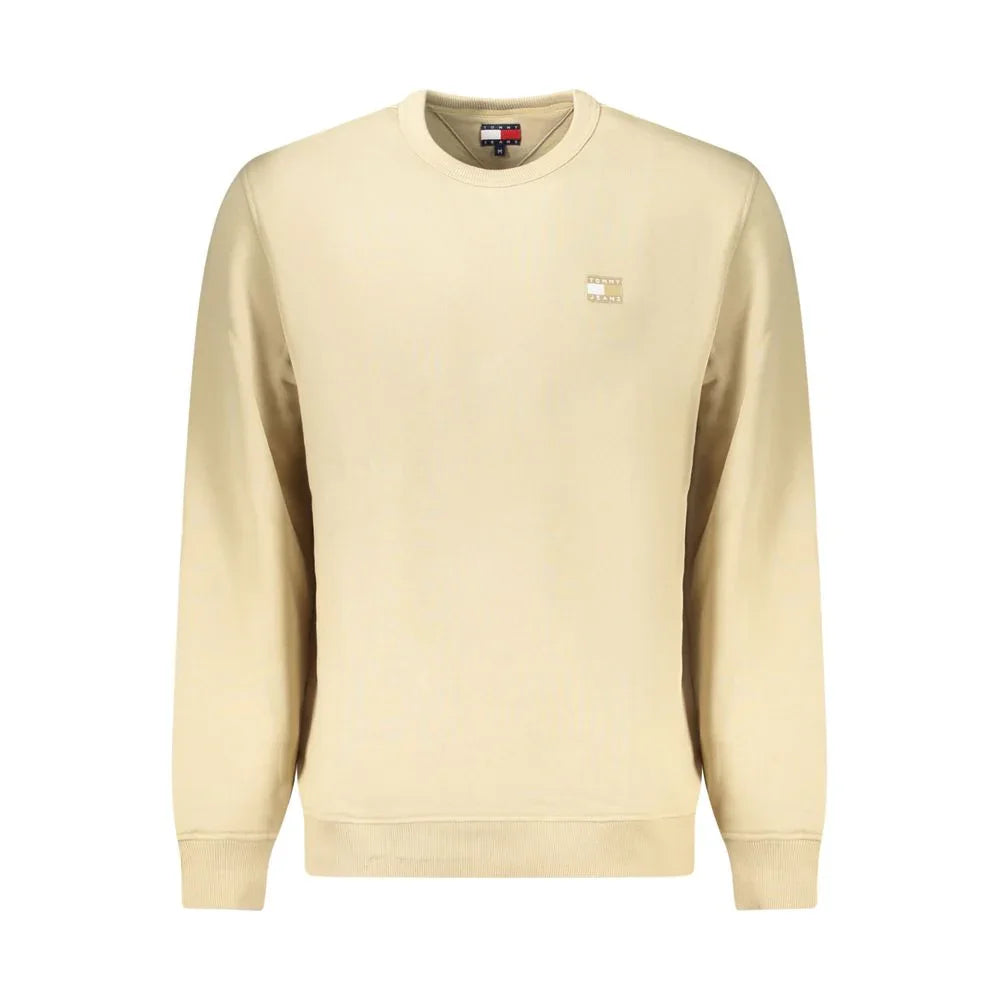 Tommy Hilfiger Beige Cotton Men Sweatshirt - Zeiniez
