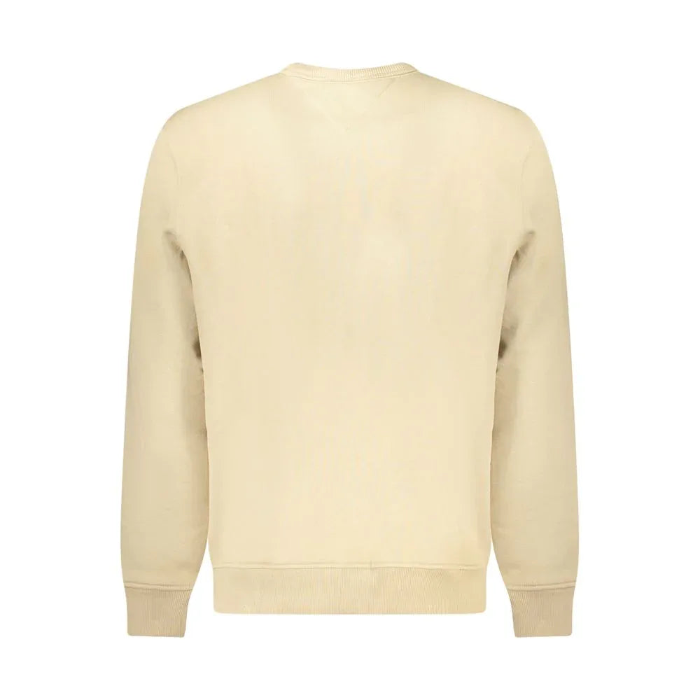 Tommy Hilfiger Beige Cotton Men Sweatshirt - Zeiniez