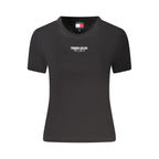 Tommy Hilfiger Black Cotton Women T-Shirt - Zeiniez