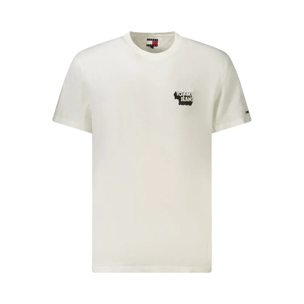 Tommy Hilfiger Bianco Cotton Men T-Shirt - Zeiniez