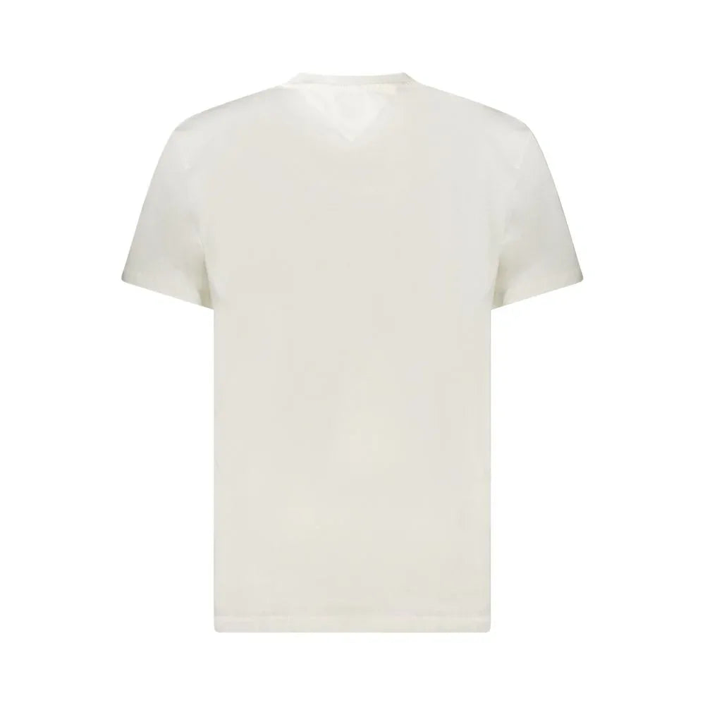 Tommy Hilfiger Bianco Cotton Men T-Shirt - Zeiniez