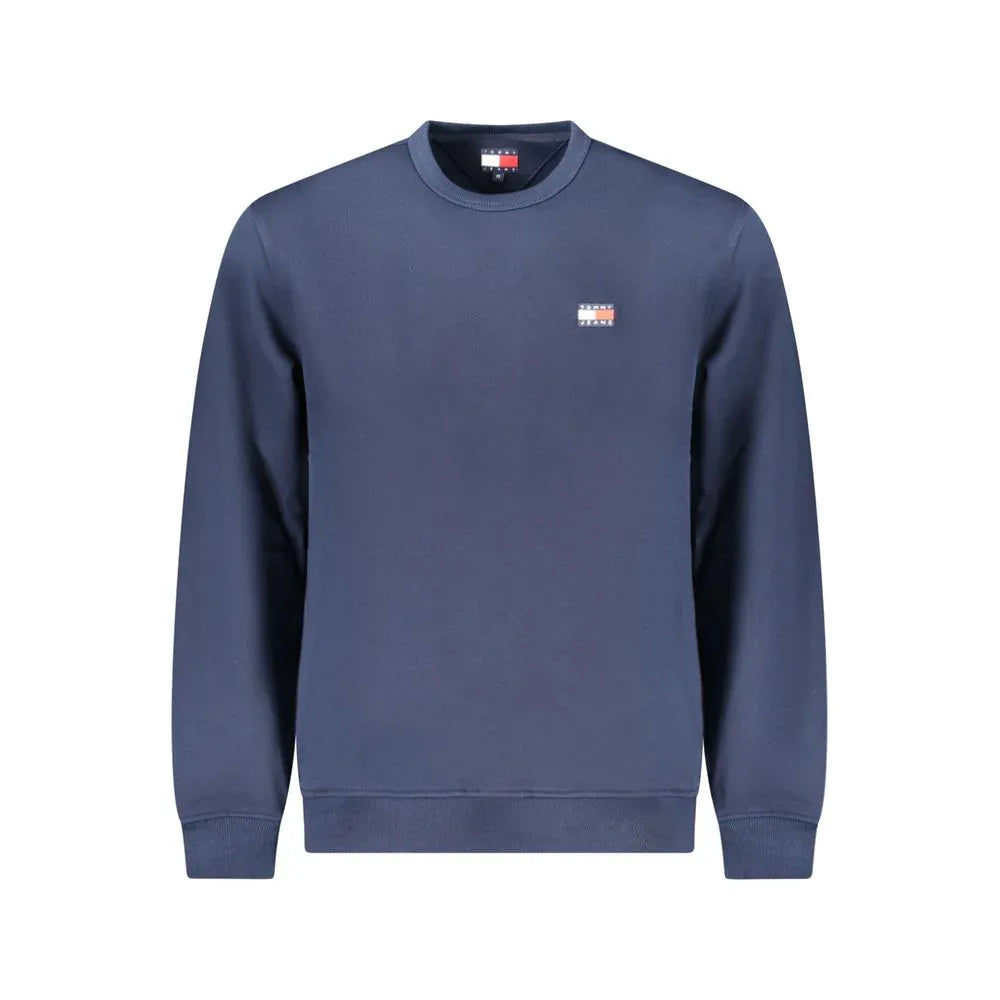 Tommy Hilfiger Blu Cotton Male Sweatshirt - Zeiniez