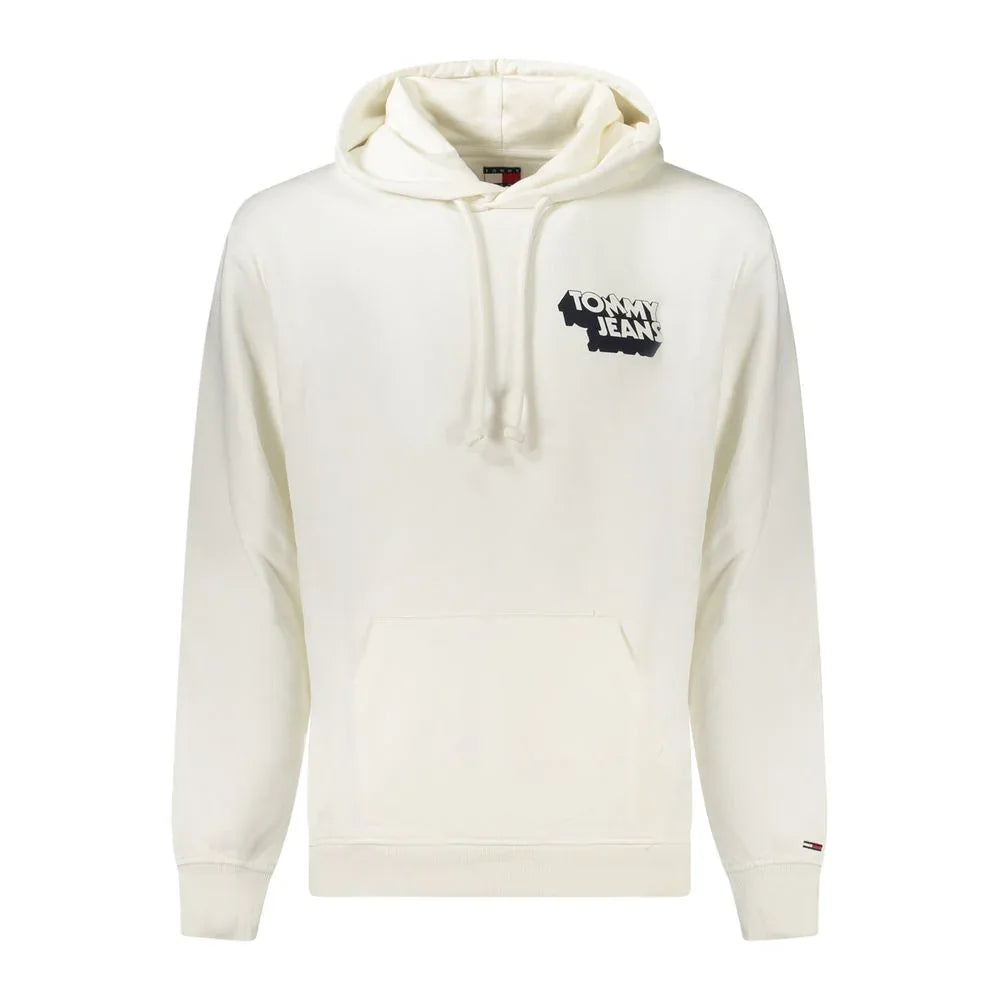 Tommy Hilfiger White Cotton Men's Sweatshirt - Zeiniez