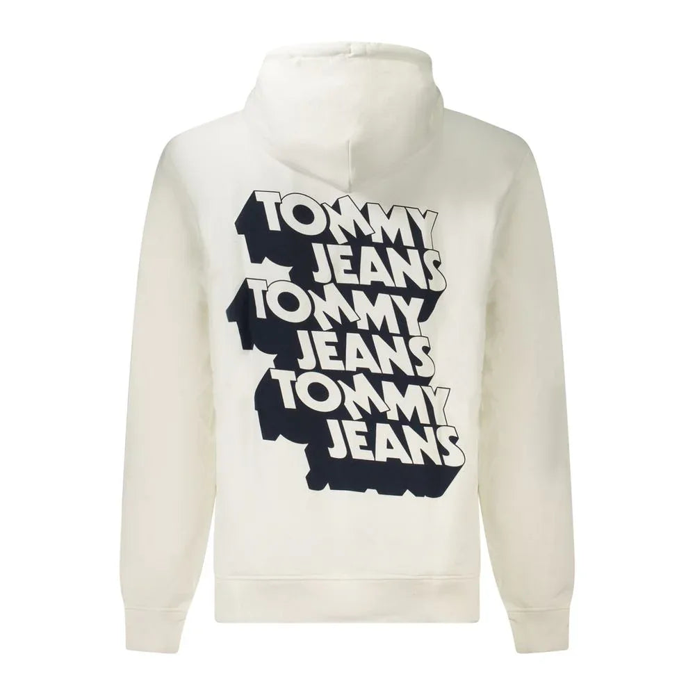 Tommy Hilfiger White Cotton Men's Sweatshirt - Zeiniez