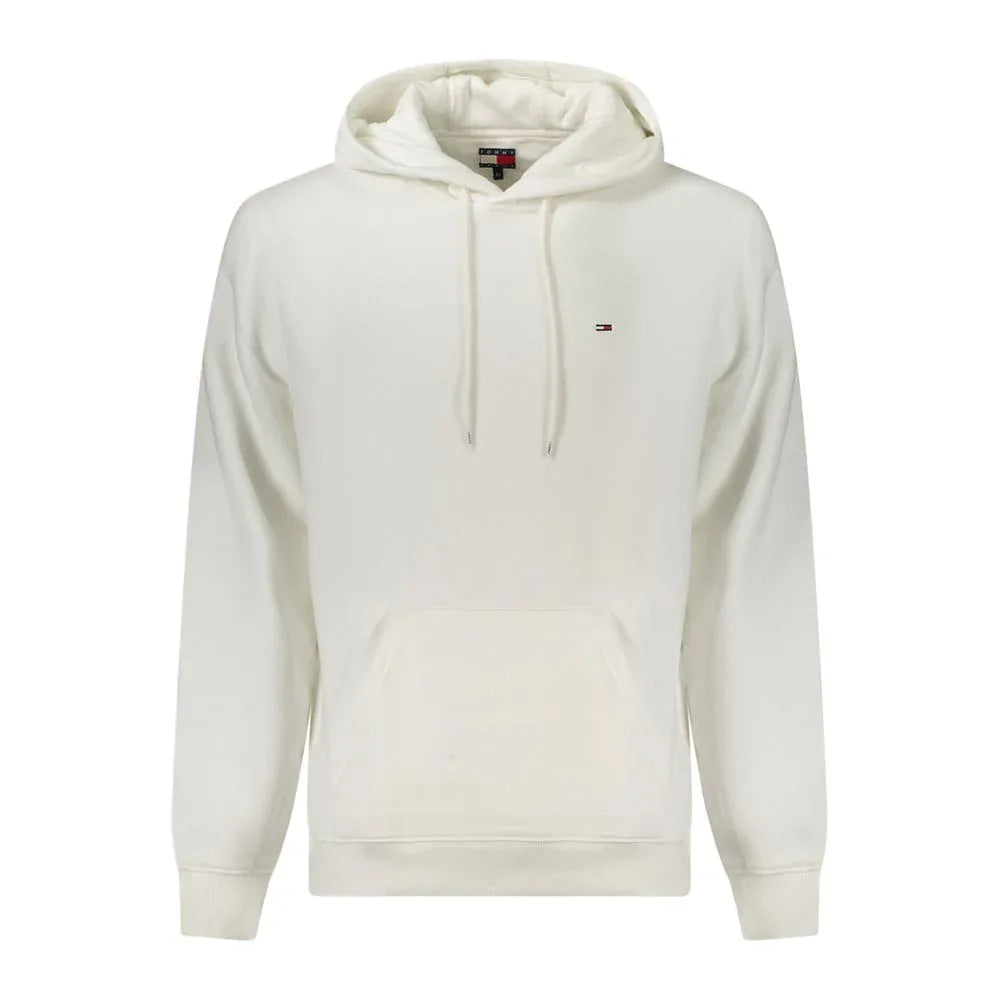 Tommy Hilfiger Bianco Cotton Men's Hoodie Sweatshirt - Zeiniez