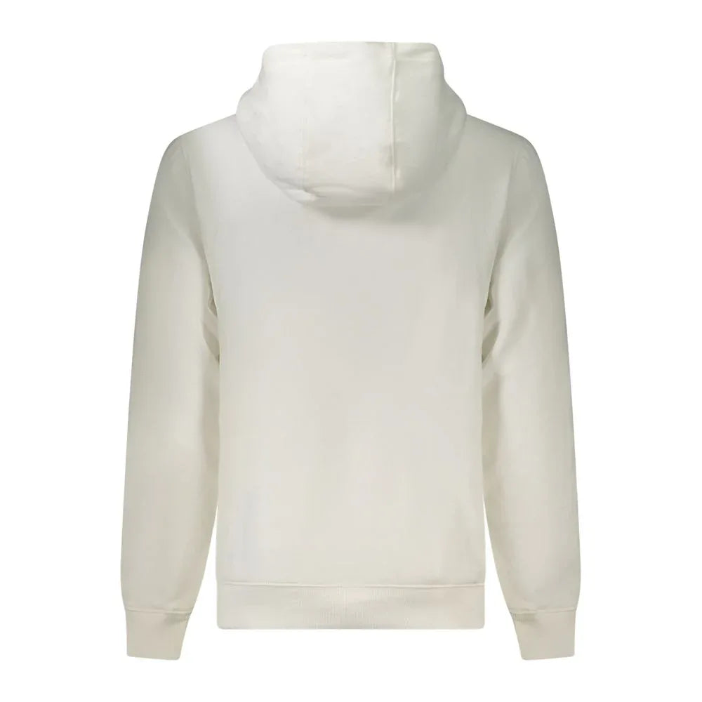 Tommy Hilfiger Bianco Cotton Men's Hoodie Sweatshirt - Zeiniez