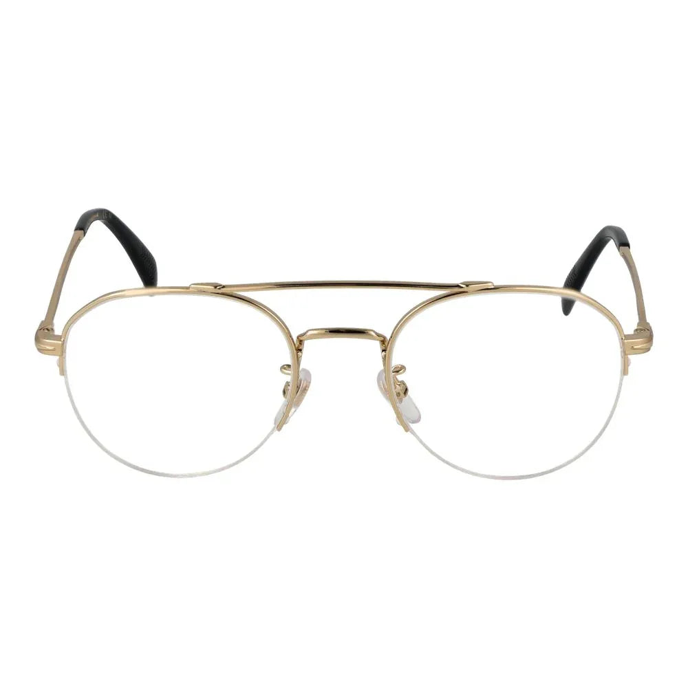 David Beckham Gold Metal Glasses (Frames) - Zeiniez