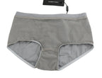 Dolce & Gabbana Underwear Silver With Net Silk Bottoms - Zeiniez