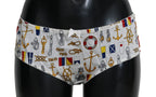 Dolce & Gabbana Underwear Sailor Print Silk Bottoms - Zeiniez