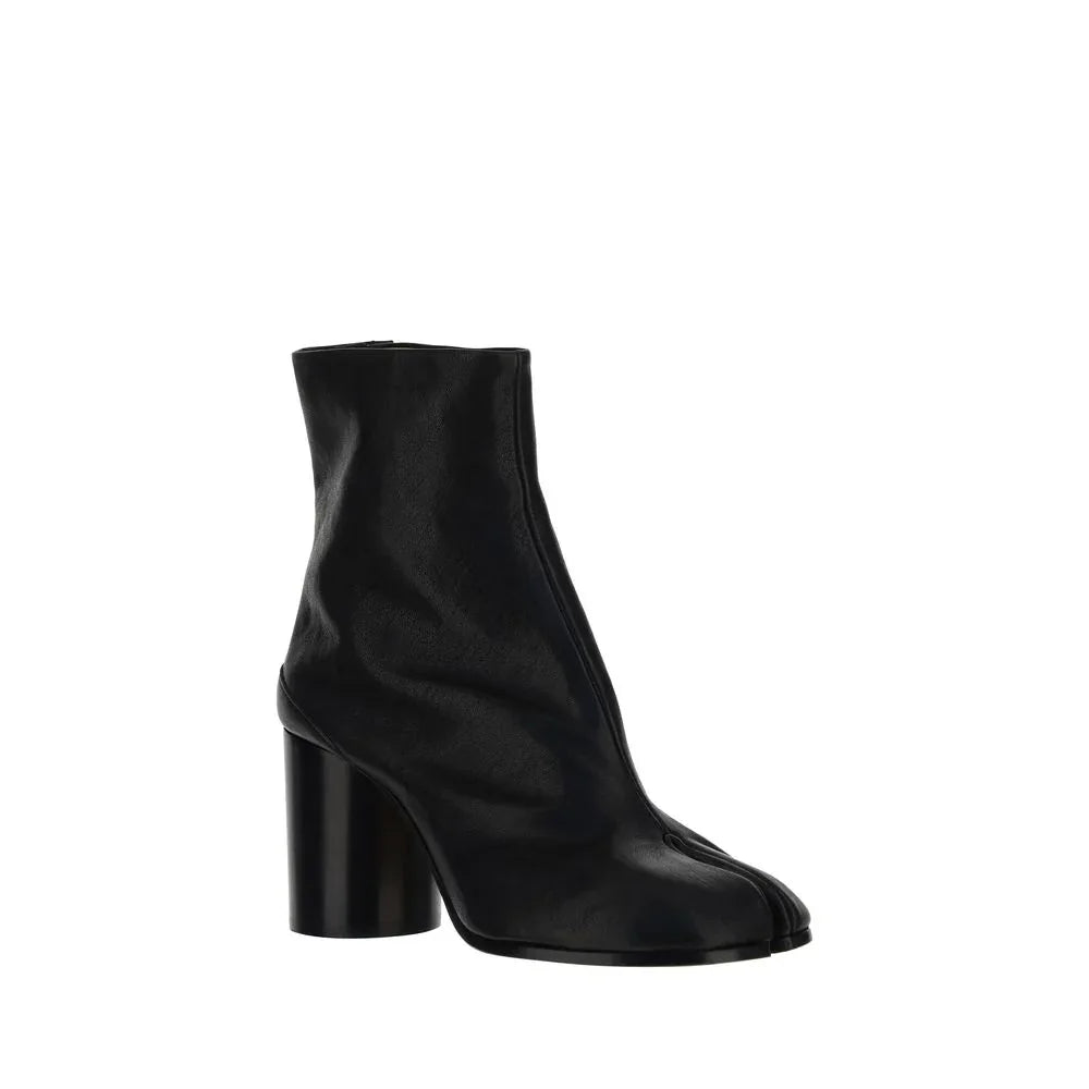 Maison Margiela Black Lamb Ovis Aries Aries Ankle Boots - Zeiniez