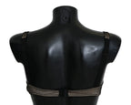 Dolce & Gabbana Brown Regg Balconcino Imbottito Bra Underwear - Zeiniez