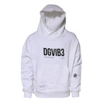 Dolce & Gabbana White DG Vib3 Hooded Men Sweatshirt Sweater - Zeiniez