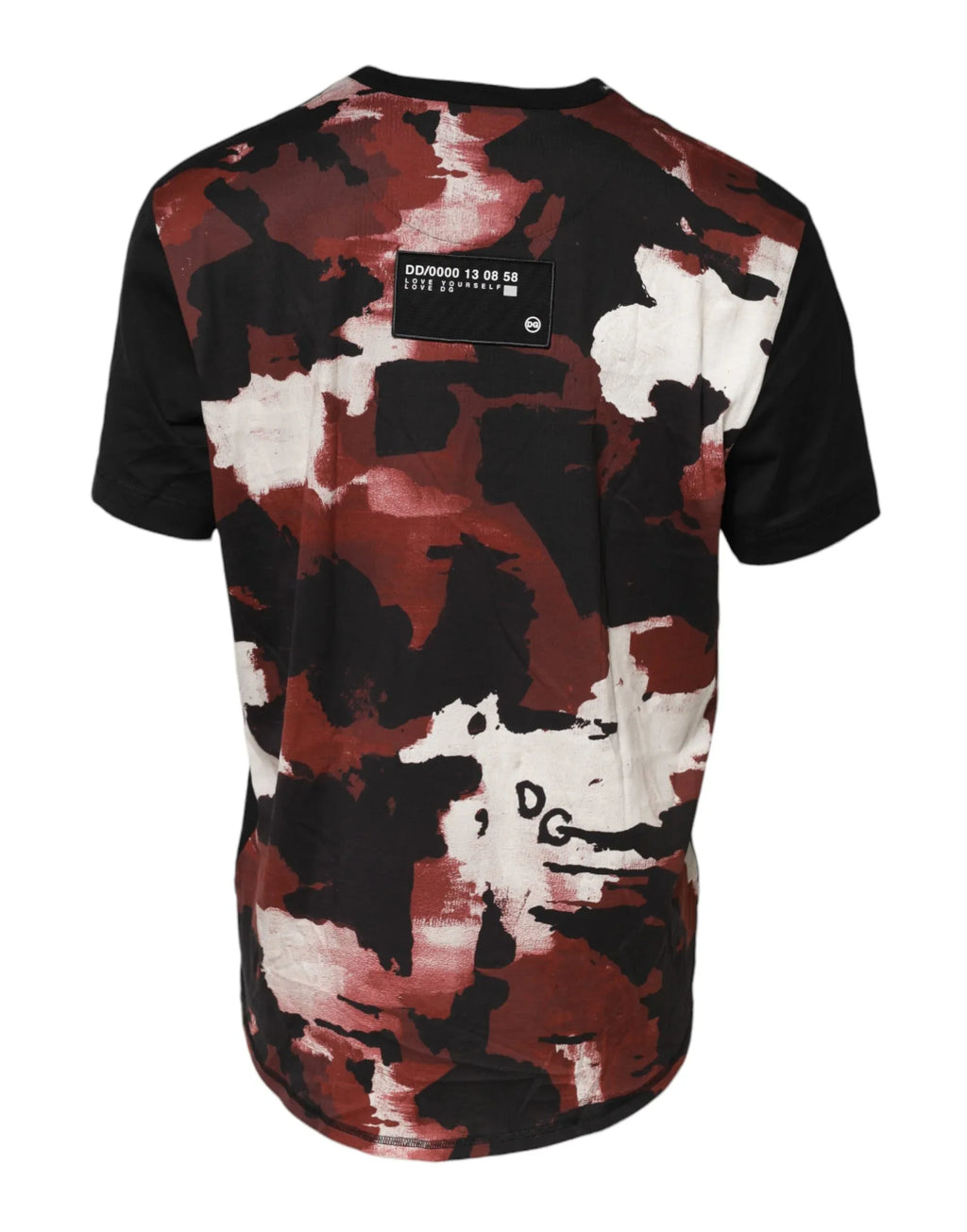 Dolce & Gabbana Multicolor Camouflage Crew Neck T-shirt - Zeiniez