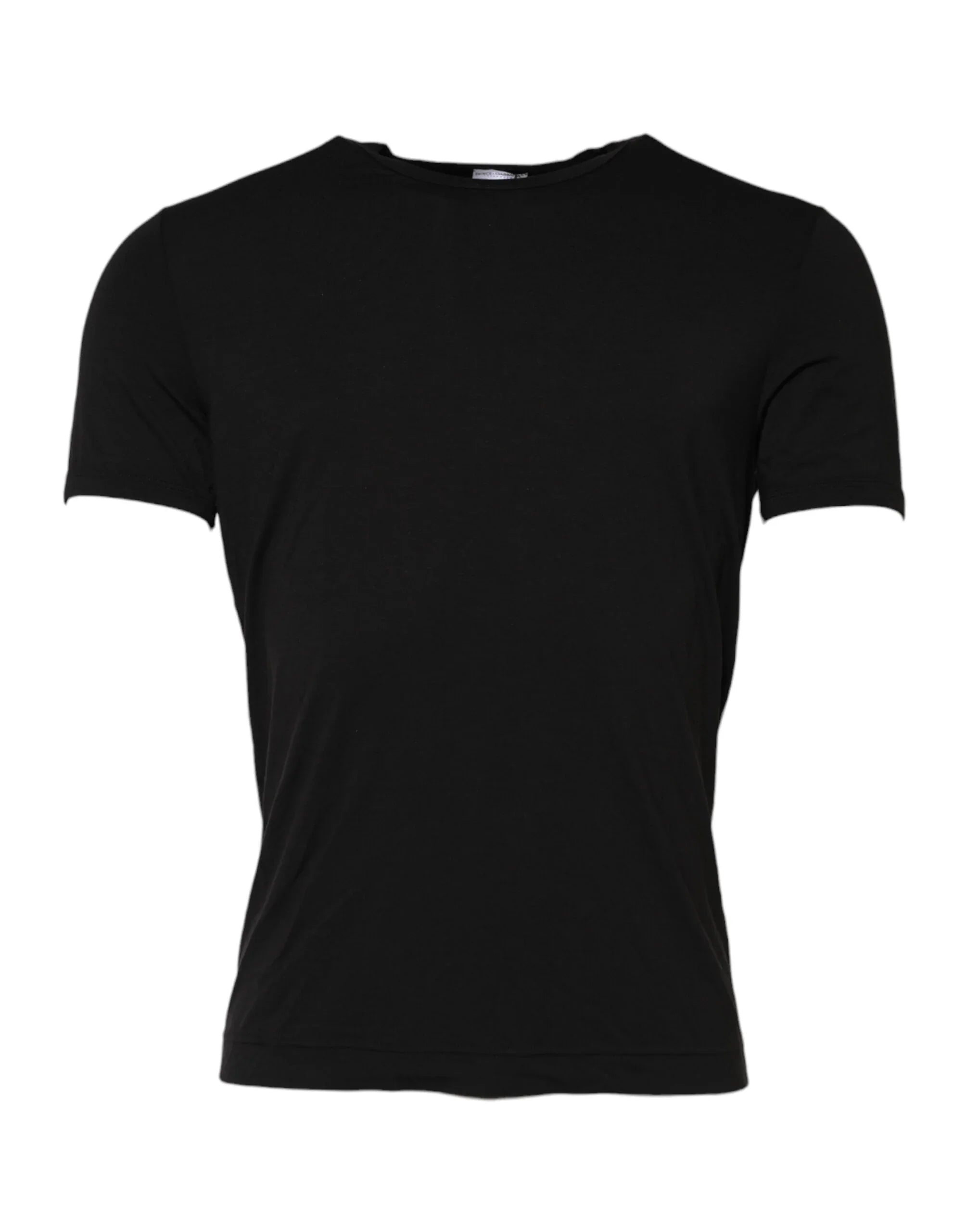Dolce & Gabbana Black Modal Men Crew Neck Underwear T-shirt - Zeiniez