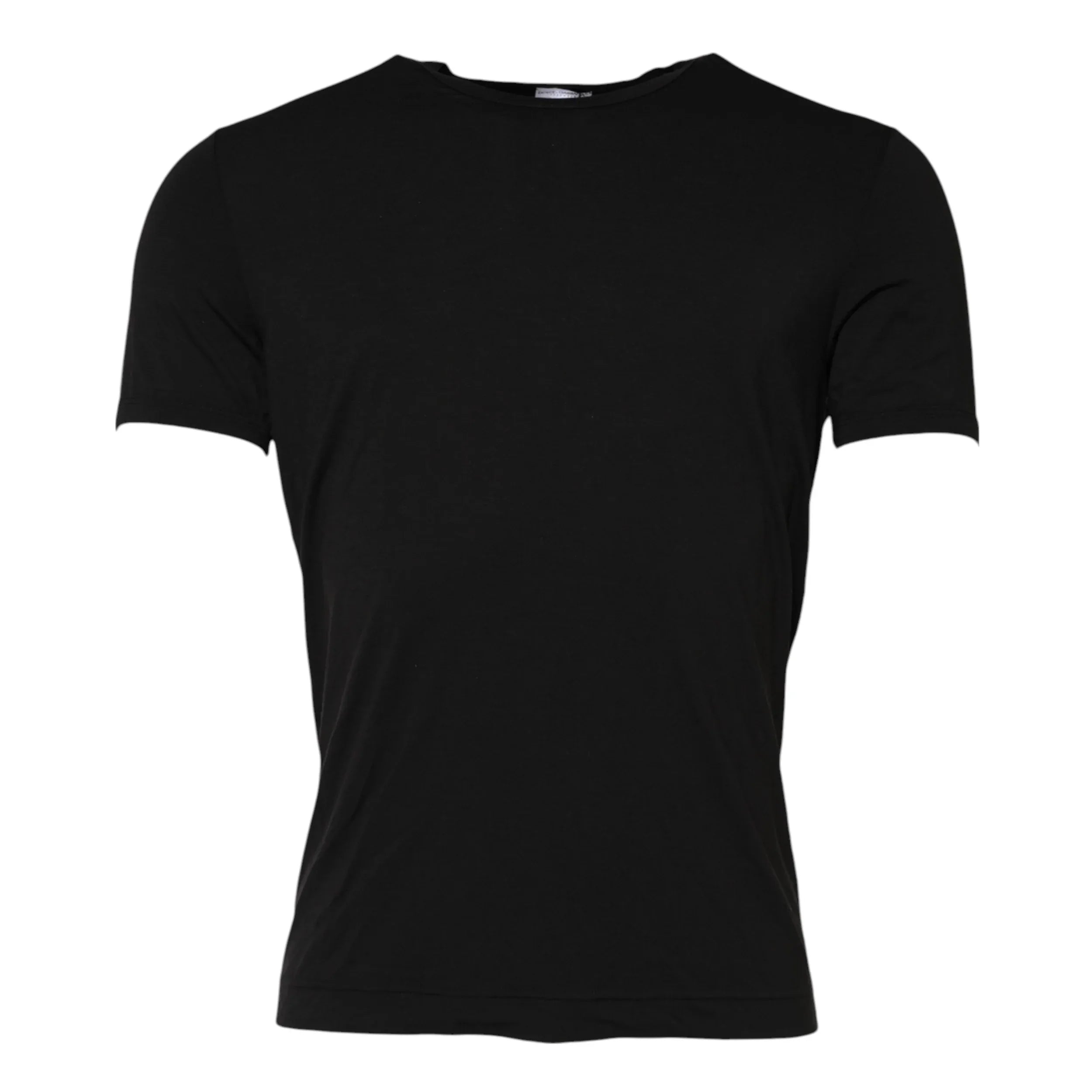 Dolce & Gabbana Black Modal Men Crew Neck Underwear T-shirt - Zeiniez