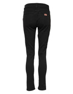 Dolce & Gabbana Black Cotton Skinny Mid Waist Denim Jeans - Zeiniez