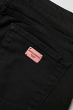 Dolce & Gabbana Black Cotton Skinny Mid Waist Denim Jeans - Zeiniez