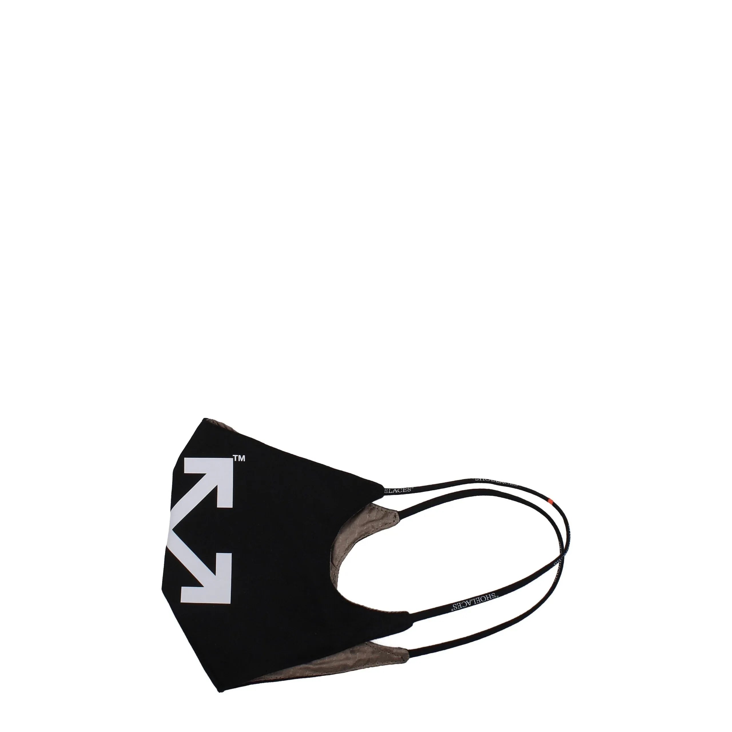 Off-White Black Cotton Facemask - Zeiniez