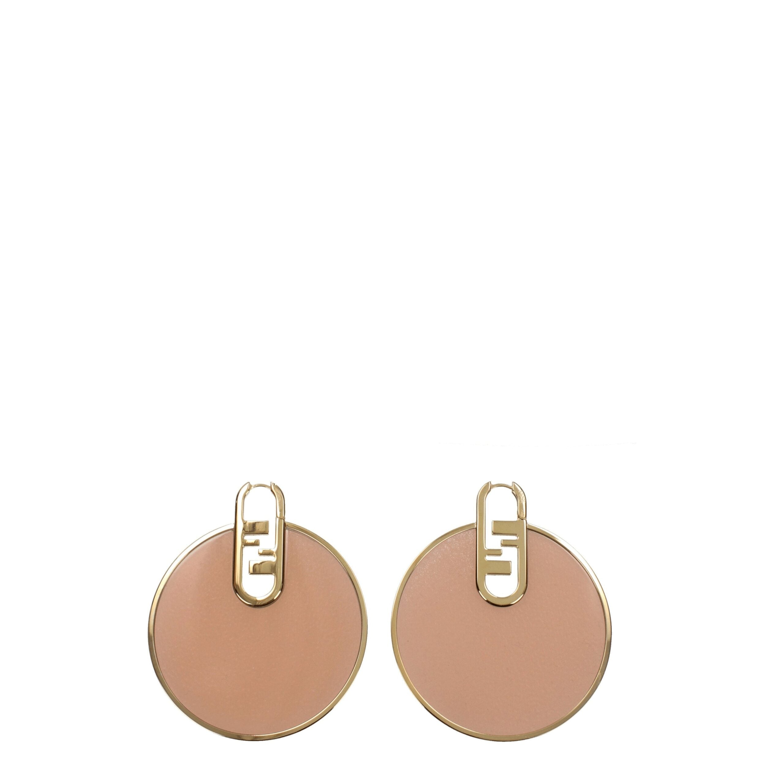 Fendi Pink Plexiglass Earrings - Zeiniez