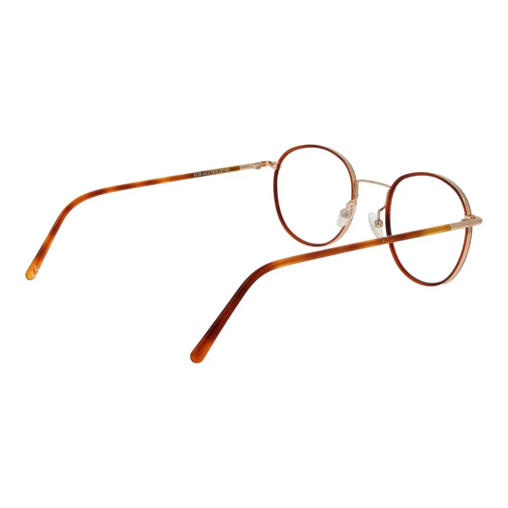 Andy Wolf Orange Metal Glasses (Frames) - Zeiniez