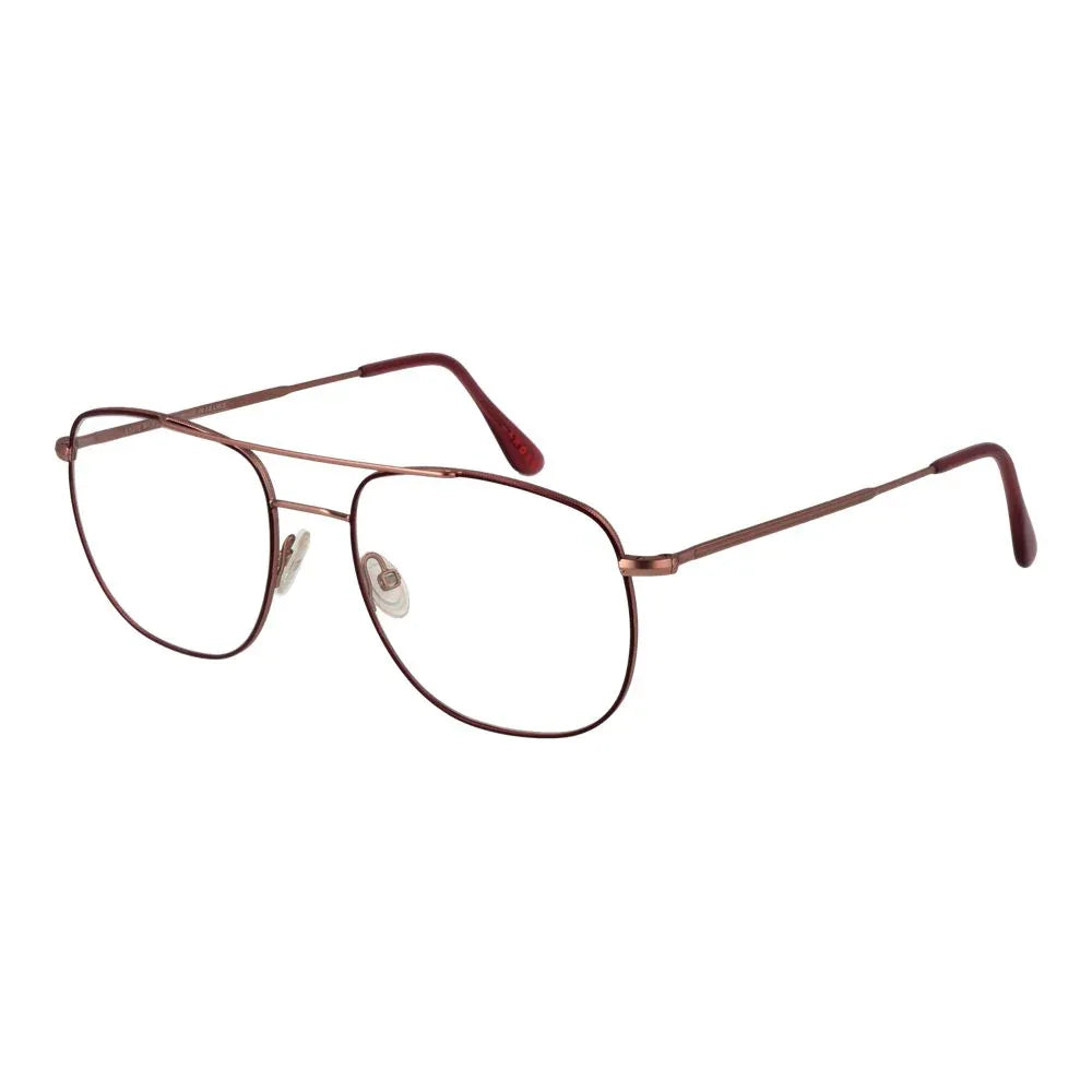 Andy Wolf Burgundy Metal Glasses (Frames) - Zeiniez