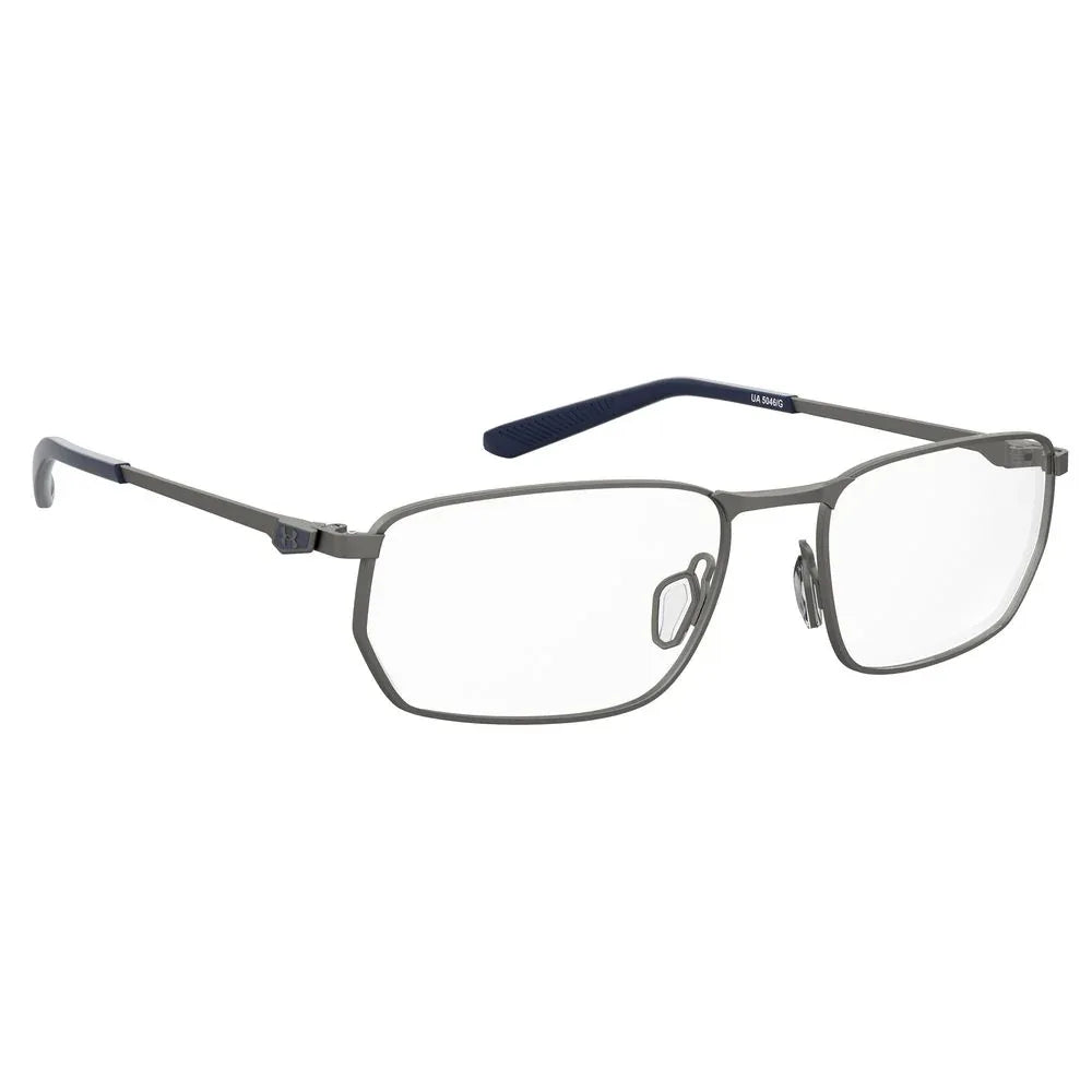 Under Armour Gray Metal Glasses (Frames) - Zeiniez