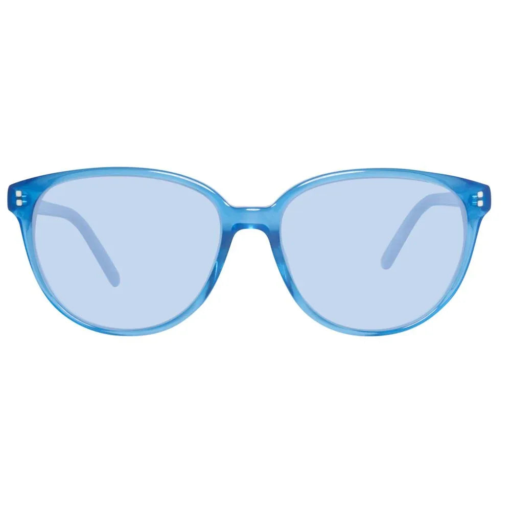 Benetton Blue Plastic Sunglasses - Zeiniez