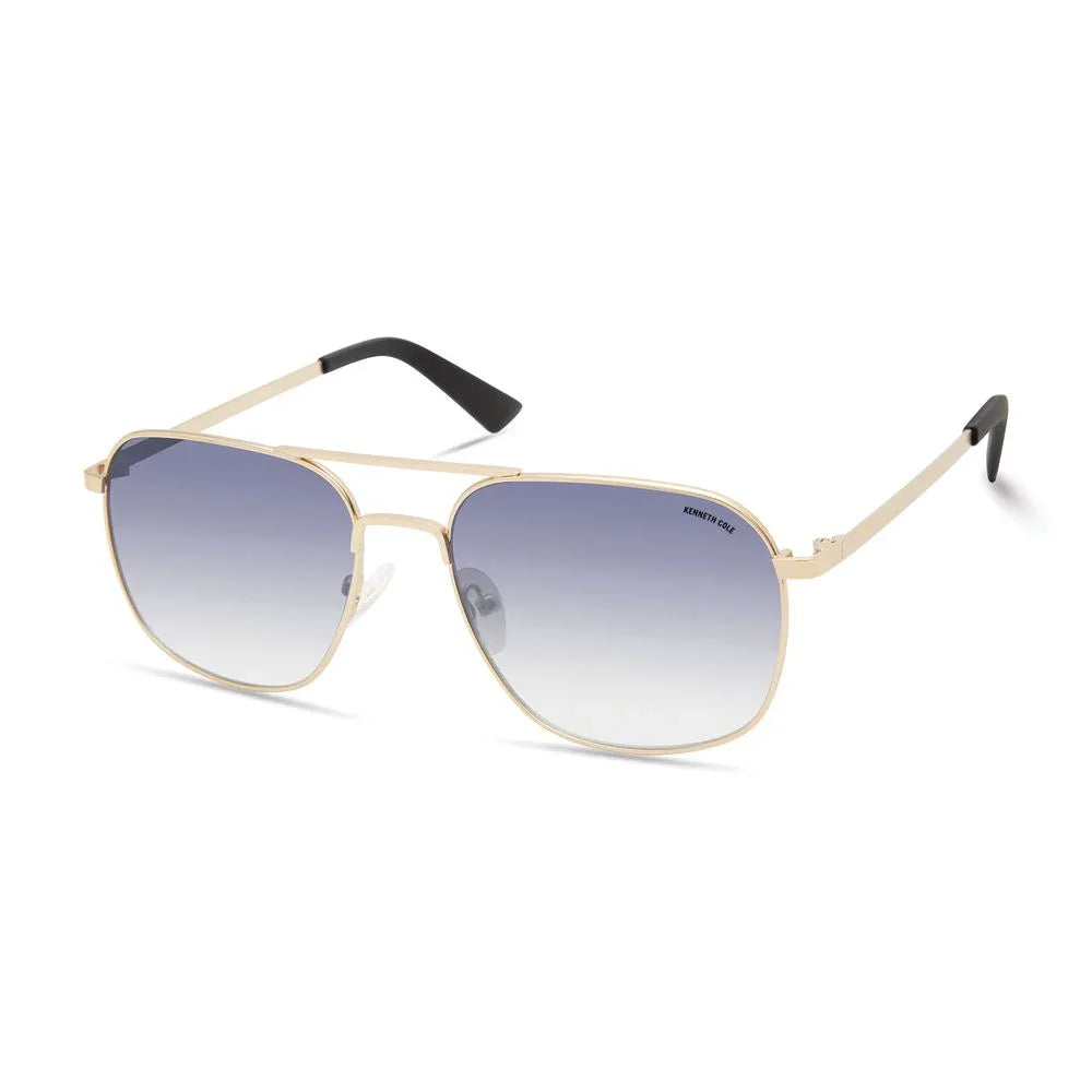 Kenneth Cole Gold Metal Sunglasses - Zeiniez