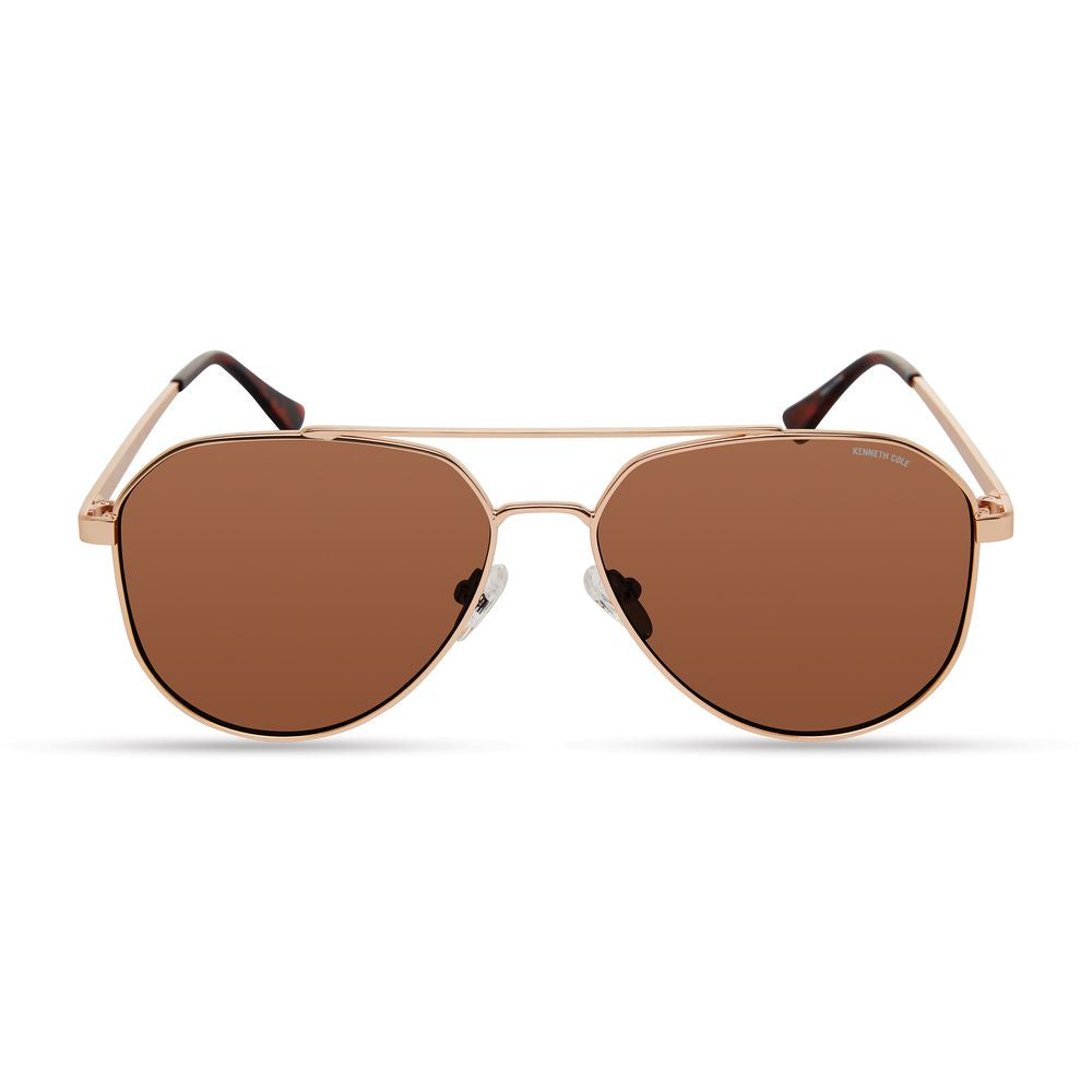 Kenneth Cole Gold Metal Sunglasses - Zeiniez