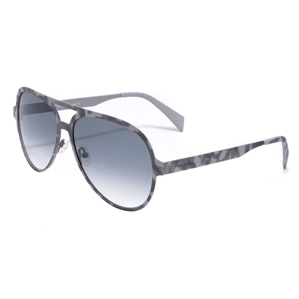 Italia Independent Gray Metal Sunglasses - Zeiniez