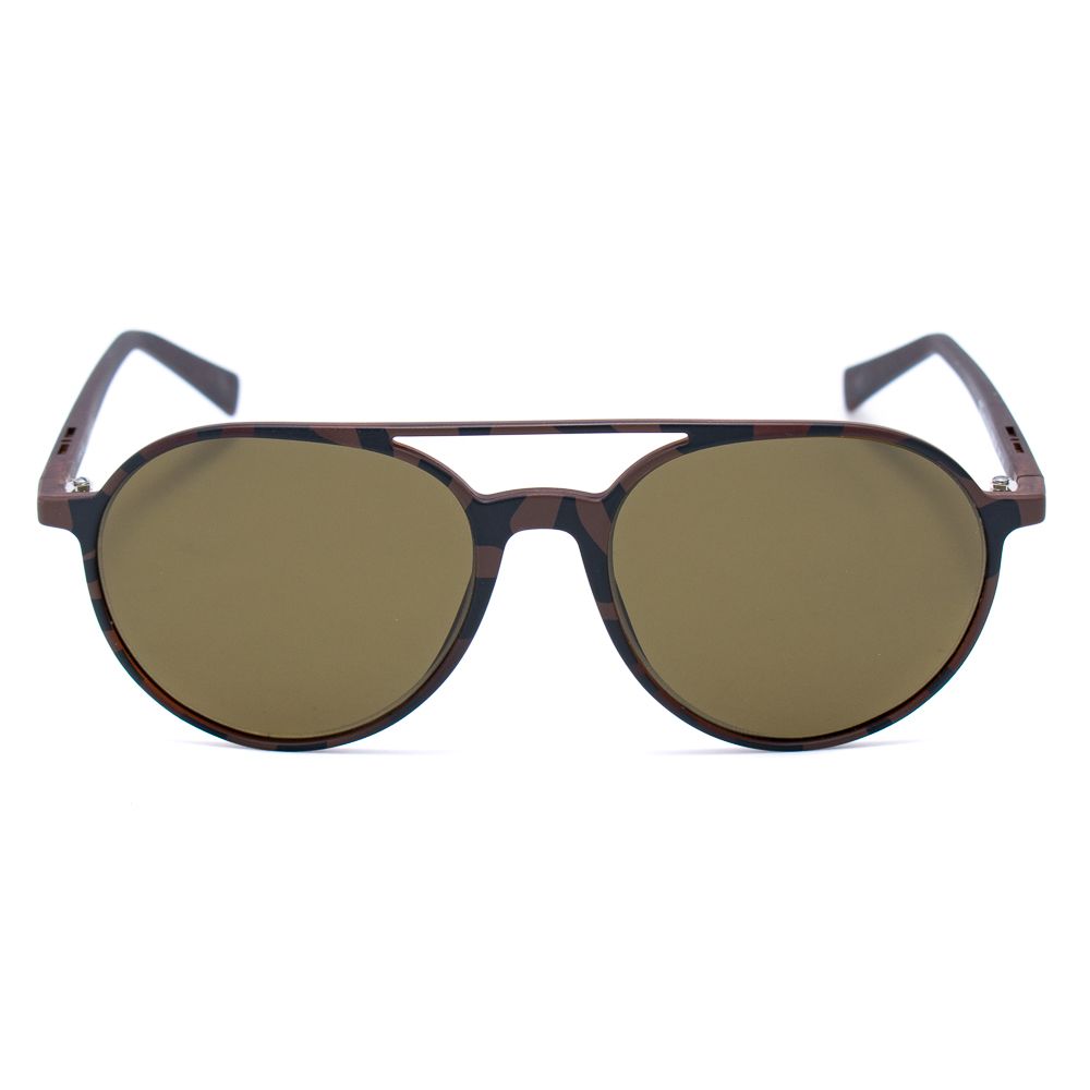 Italia Independent Brown Acetate Sunglasses