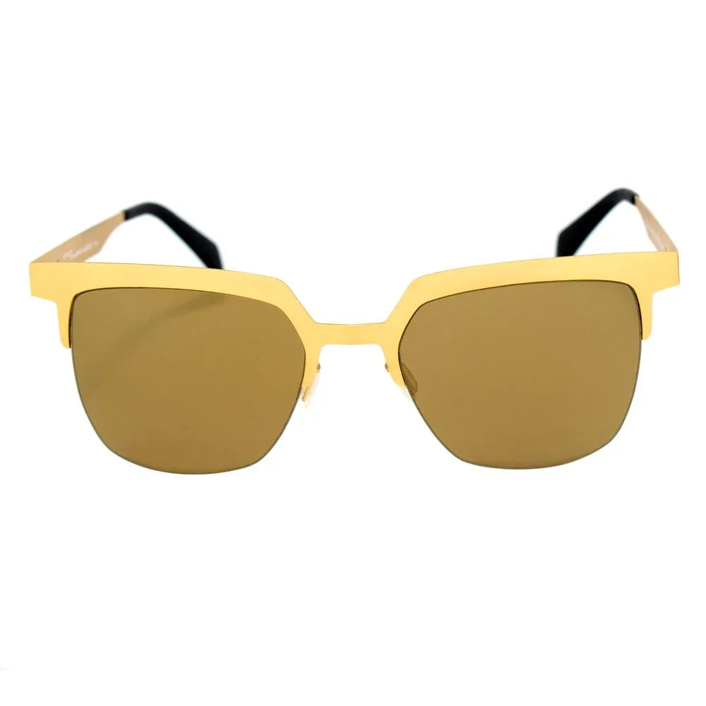 Italia Independent Gold Metal Sunglasses - Zeiniez