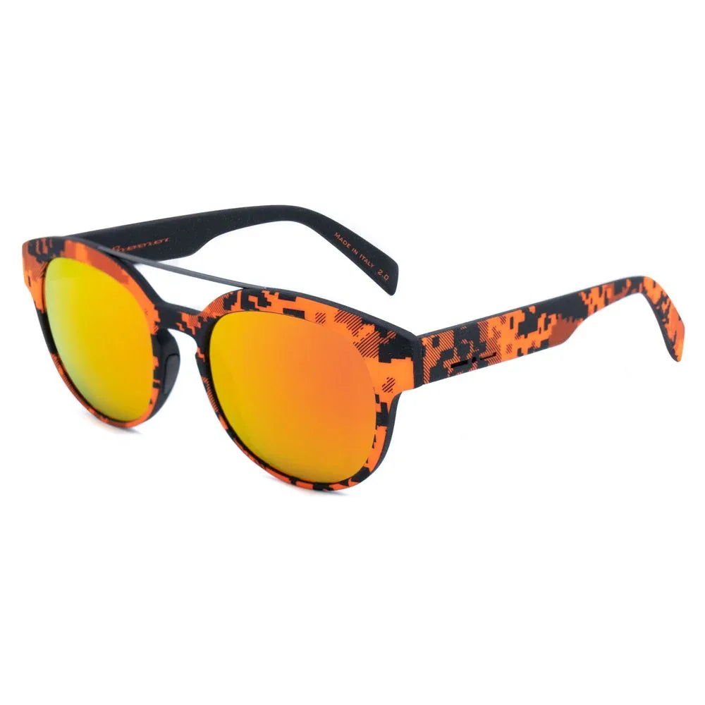 Italia Independent Orange Acetate Sunglasses - Zeiniez