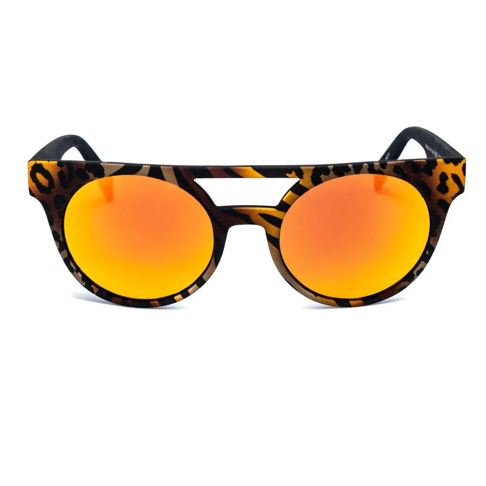 Italia Independent Orange Acetate Sunglasses - Zeiniez