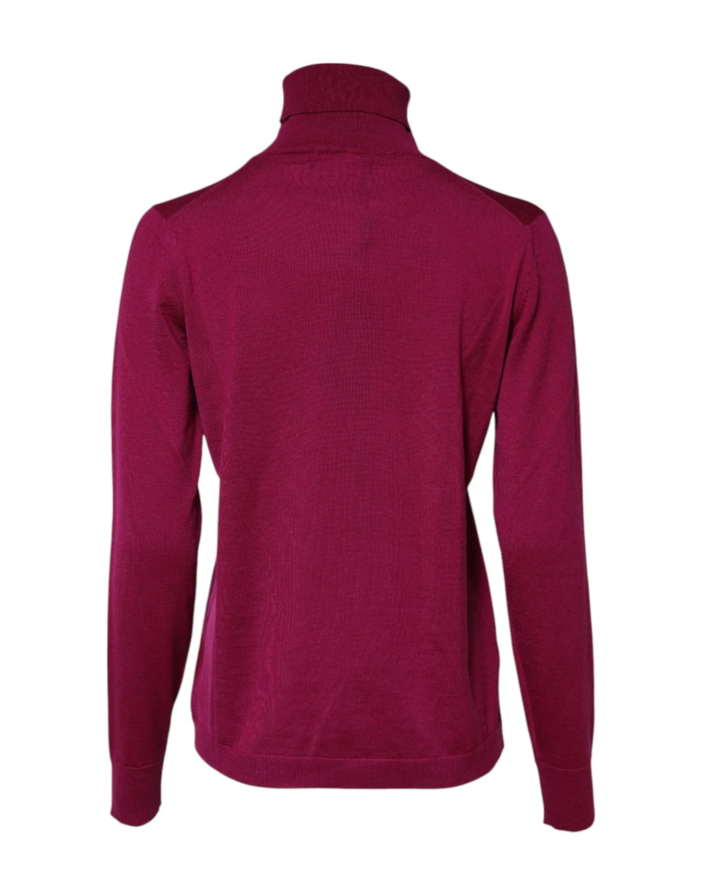 Dolce & Gabbana Fuchsia Wool Long Sleeves Turtleneck Sweater - Zeiniez