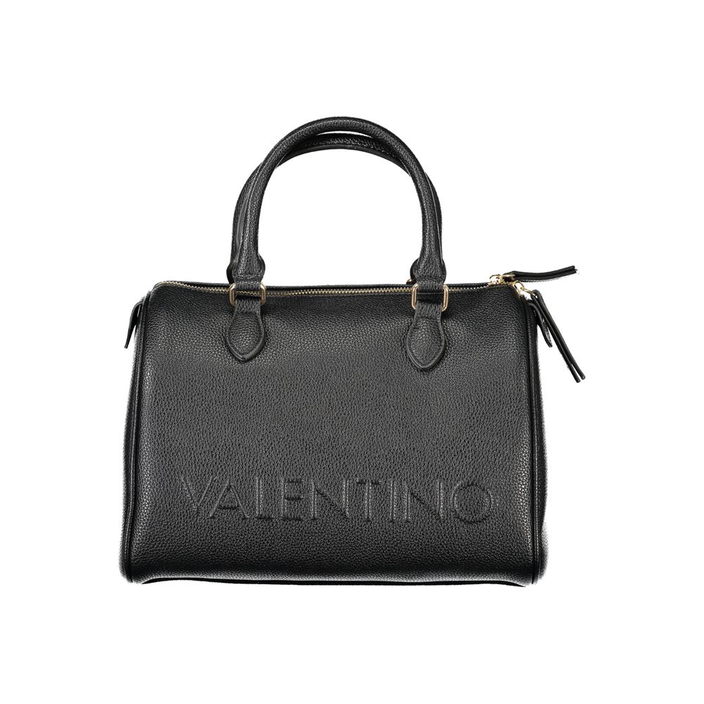 Mario Valentino Black Polyurethane Women Handbag