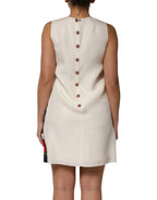 Dolce & Gabbana Multicolor Crystal Embellished Mini Dress - Zeiniez