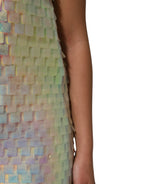 Dolce & Gabbana Multicolor Sequin Holographic Mini Dress - Zeiniez