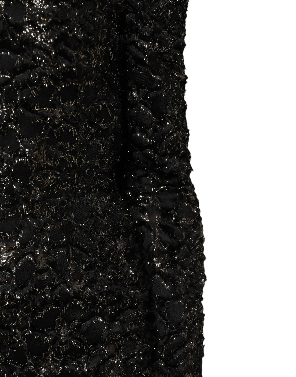 Dolce & Gabbana Black Sequin Bouclé Tweed Sheath Dress - Zeiniez