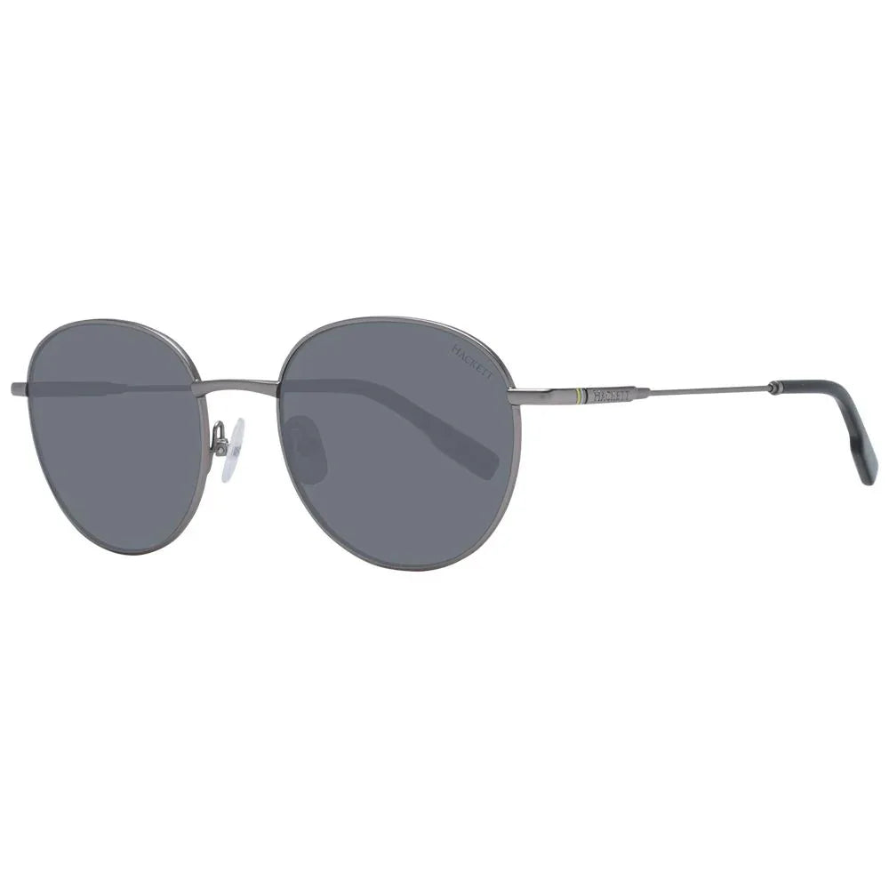 Hackett Gray Metal Sunglasses - Zeiniez
